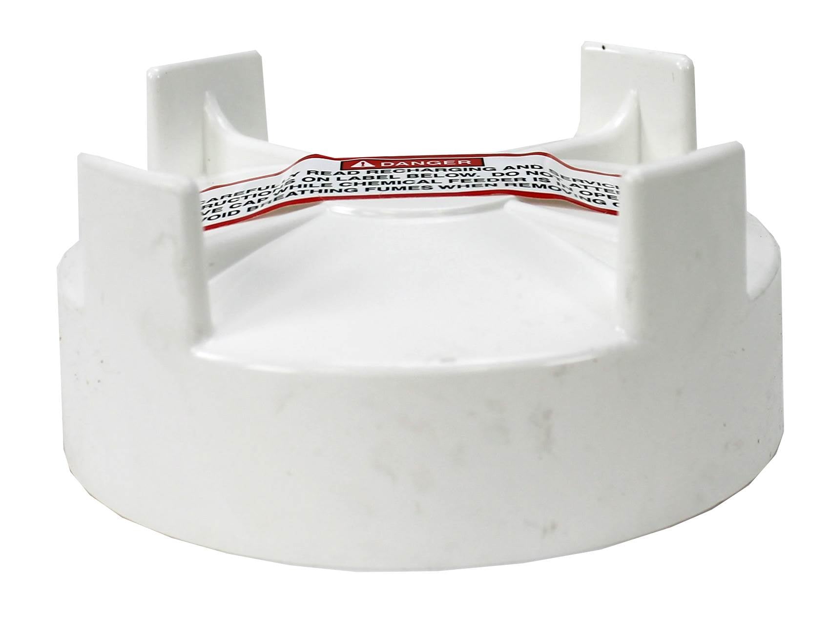 Pentair R172008W Pool Spa Threaded White Cap Replacement Rainbow Chlorine Feeder