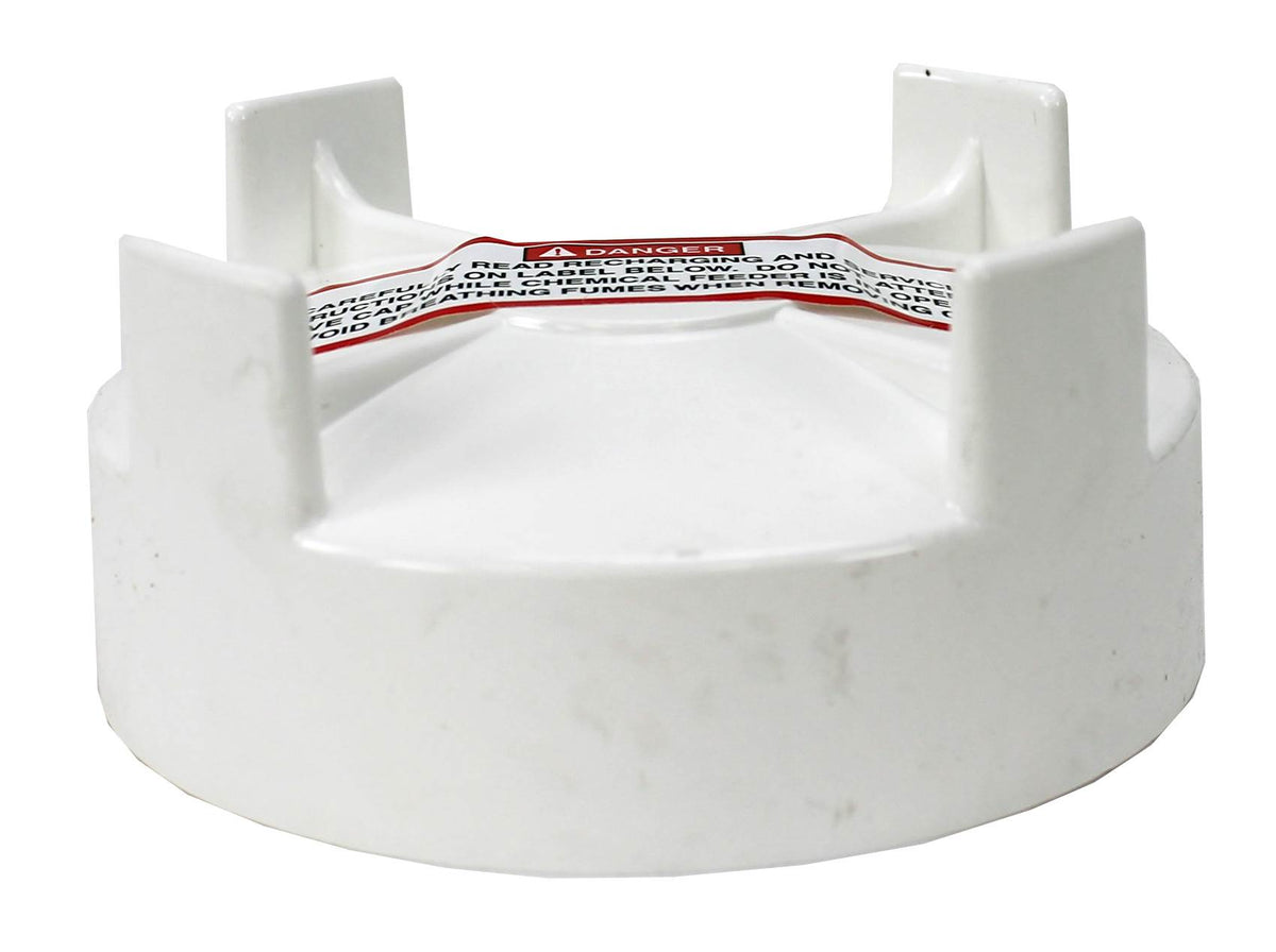 Pentair Spa Threaded White Cap Replacement Rainbow Chlorine Feeder (Open Box)