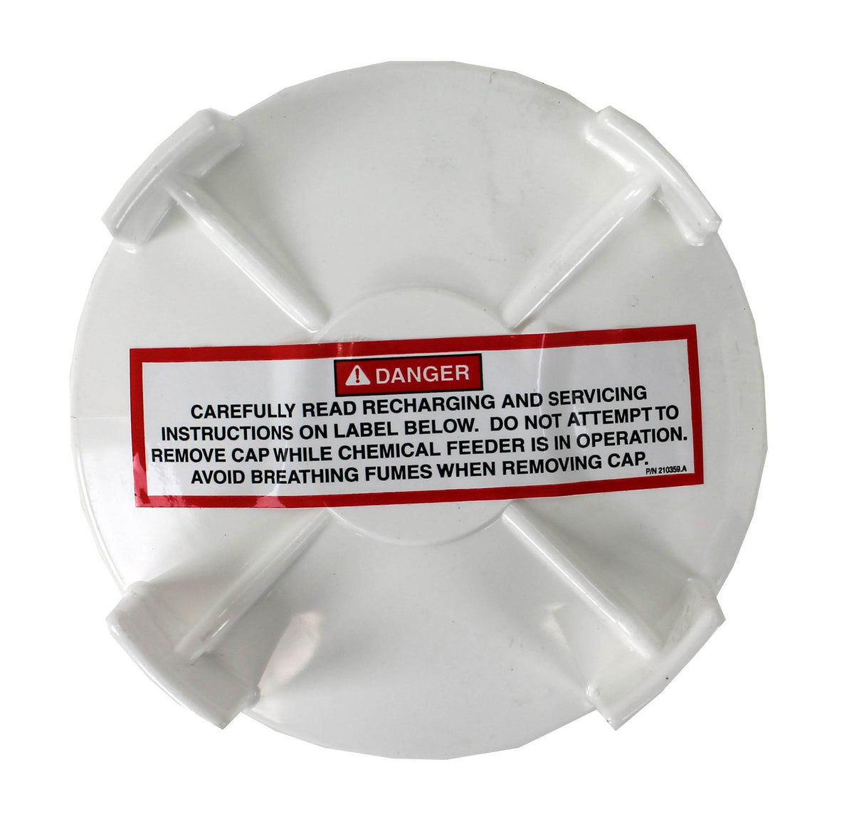 Pentair Spa Threaded White Cap Replacement Rainbow Chlorine Feeder (Open Box)