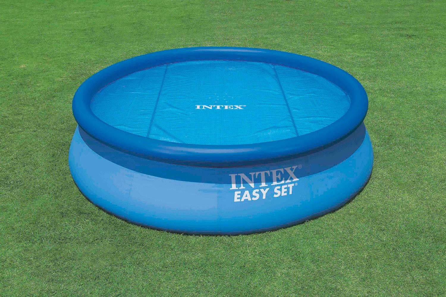 INTEX 7' Easy Set Swimming Pool Solar Cover Debris Tarp | 29020E (Open Box)