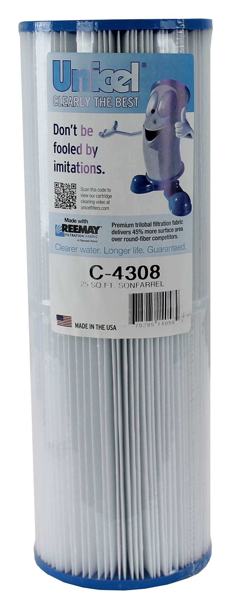 Unicel C-4308 Spa Hot Tub Replacement Filter Cartridge 25 Sq Ft (Open Box)