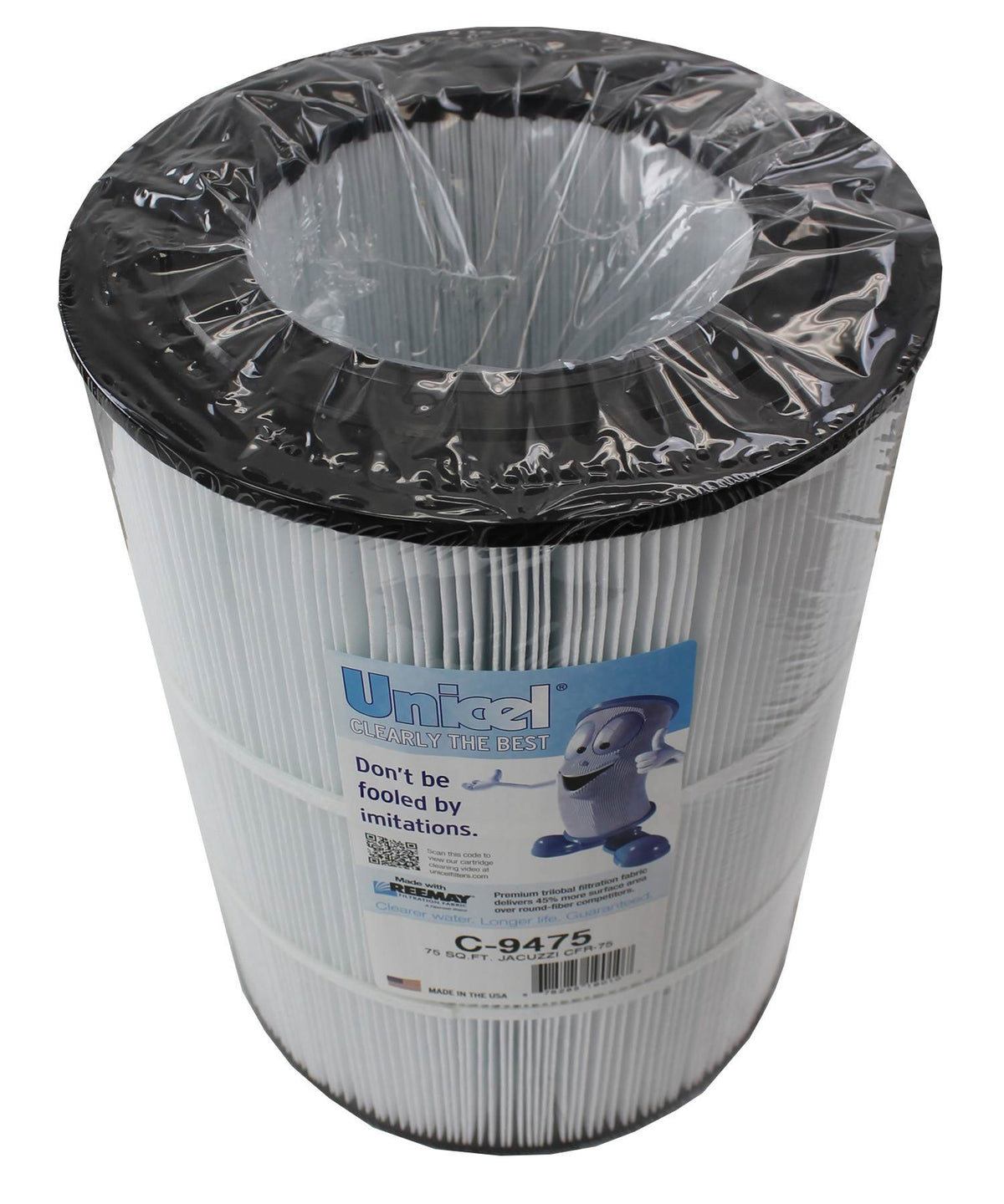 Unicel Pool Spa CFR 75 Sq Ft Filter Cartridge Element PJ75-4 FC-1480 (Used)