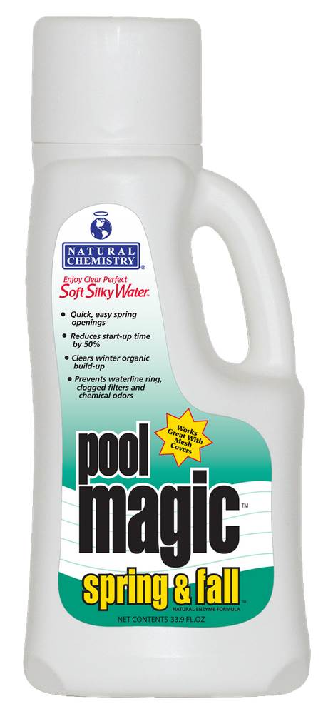 Natural Chemistry 03722 Spa Swimming Pool Magic Chemical Spring & Fall - 1 Liter