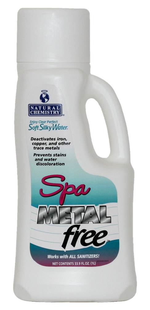 NEW Natural Chemistry 04133 Water Chemical Hot Tub Spa Metal Free - 1 Liter