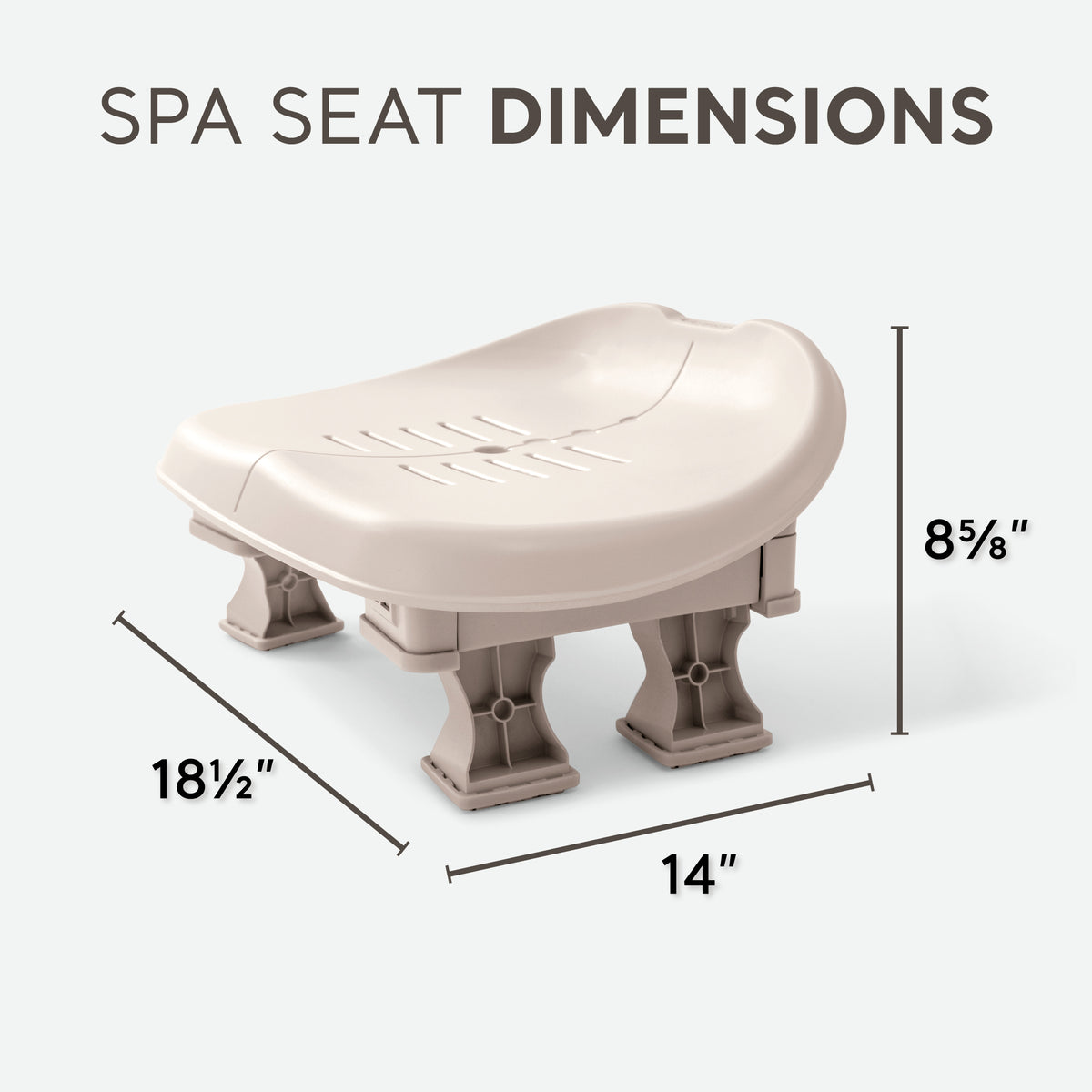Intex PureSpa Portable Hot Tub Seat Removable Add-On 28502E (Open Box) (3 Pack)