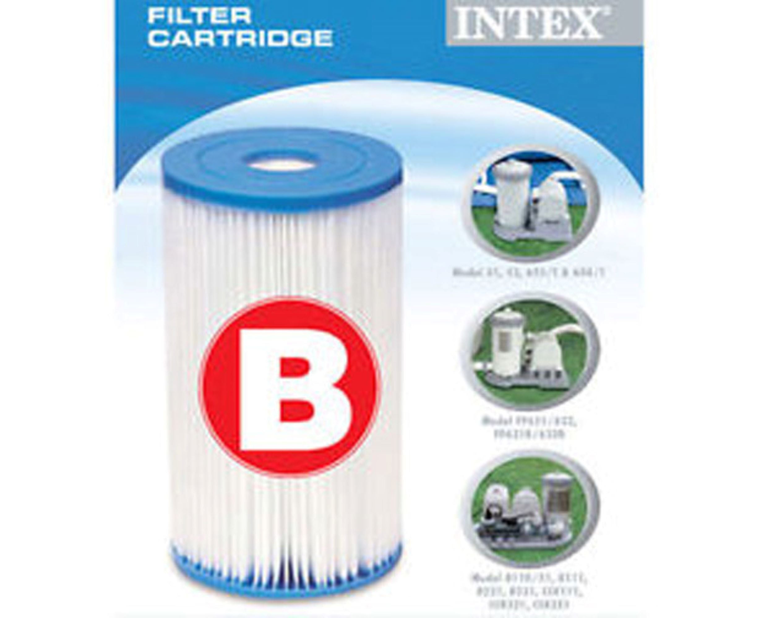 Bestway 24ft x 12ft x 52in Above Ground Swimming Pool Set w/ Cartridges (2 Pack) - VMInnovations