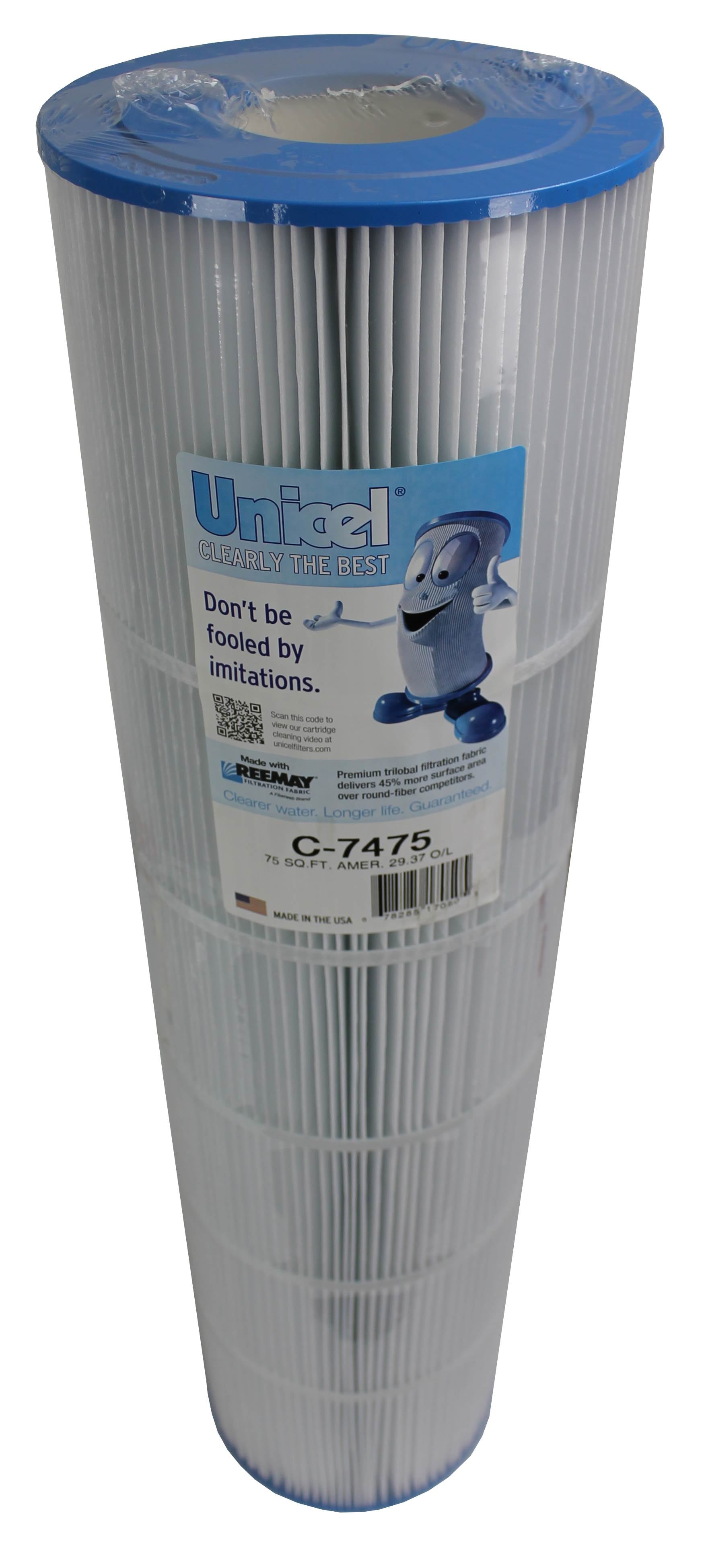 Unicel C-7475 Spa Replacement Cartridge Filter 75 Sq Ft C7475 (Open Box)