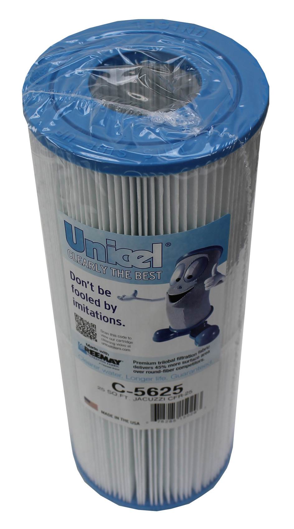 Unicel Spa Replacement Cartridge Filter 25 Sq Ft Jacuzzi (Open Box)