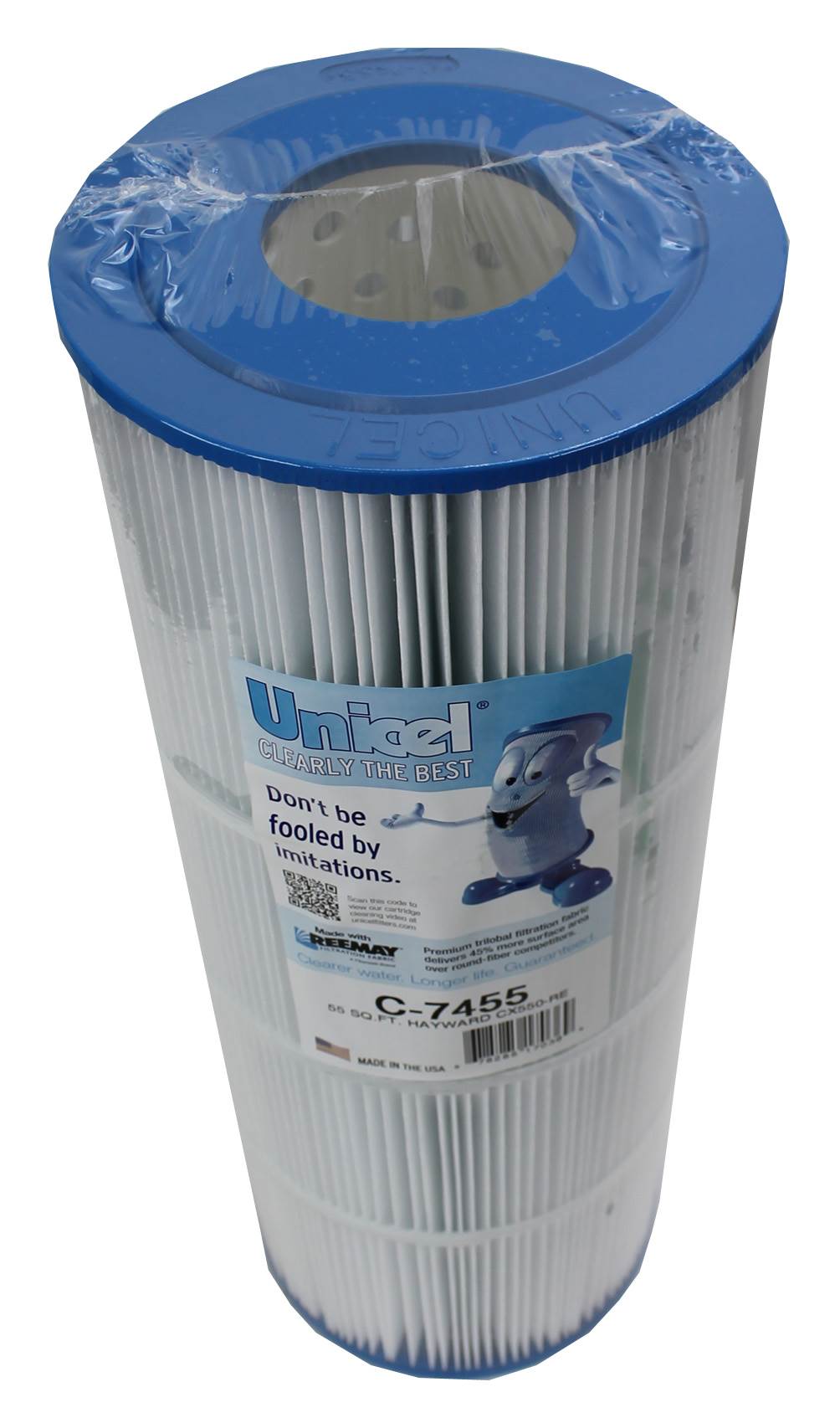 Unicel C-7455 Spa Replacement Cartridge Filter 55 Sq Ft Hayward C550 (Open Box)