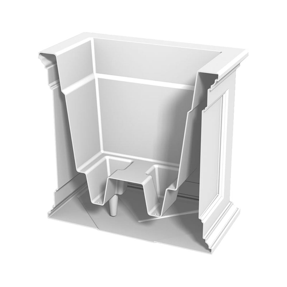 Mayne Fairfield Large 20 In Square Plastic Flower Planter Box, Black (Open Box)