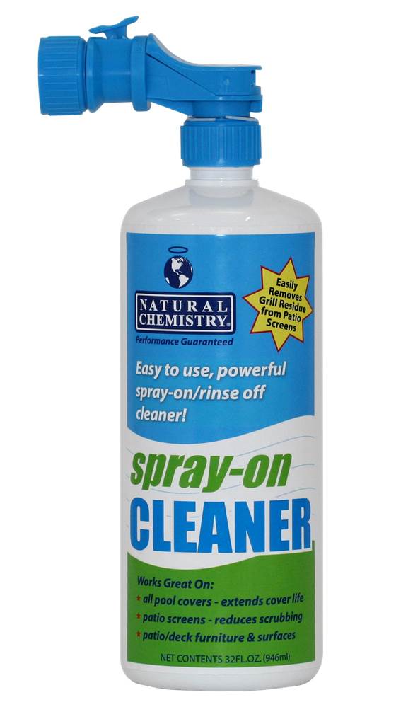2 Natural Chemistry 00177 Swimming Pool Spa 32 oz Spray On Winter Cover Cleaners