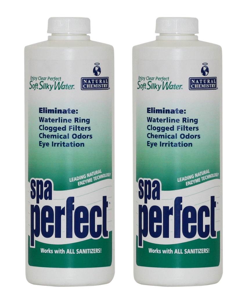 2) Natural Chemistry 04021 Hot Tub Spa Perfect Water Maintenance - 16oz Each