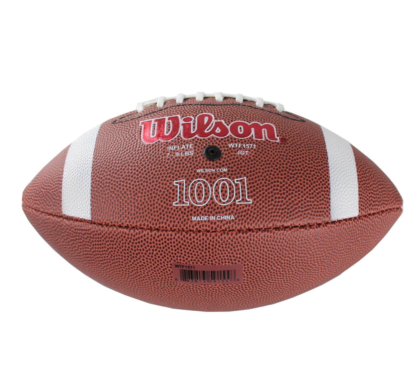 WILSON NCAA Red Zone Official Size Composite Leather Game Football (Open Box)