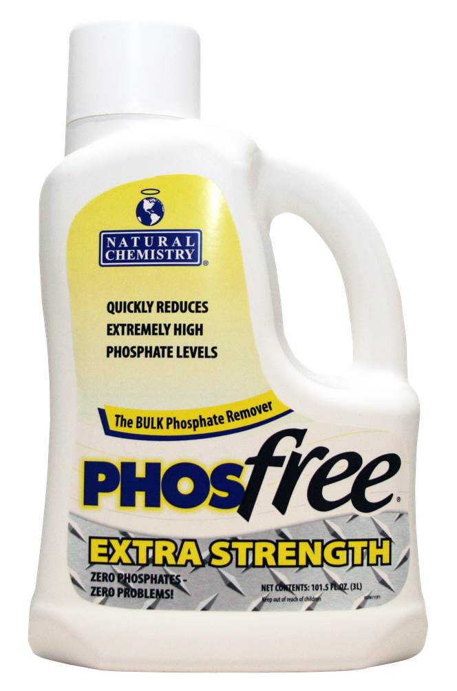 2) Natural Chemistry 05236 Spa Swimming Pool PHOSfree Extra Strength - 3L Each