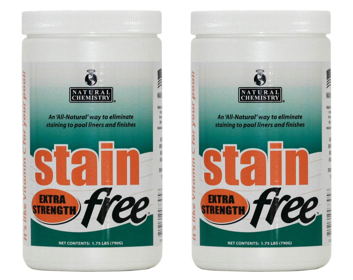 2) Natural Chemistry 07395 STAINfree Extra Strength Metal Stain Remover Buckets