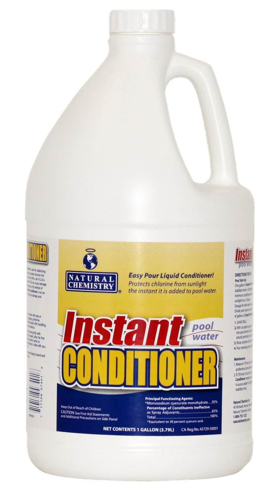 2) Natural Chemistry 07401 Spa Swimming Pool Conditioner Stabilizer - 1 Gal Each