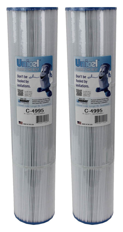 2) New Unicel C-4995 Spa Replacement Cartridge Filters 95 Sq Ft PCAL100 FC-2940