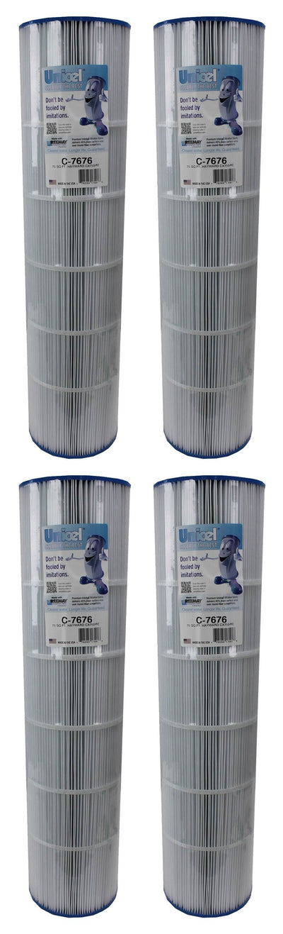4) New Unicel C-7676 Hayward Replacement Swimming Pool Filters FC-1250 PA75 C750