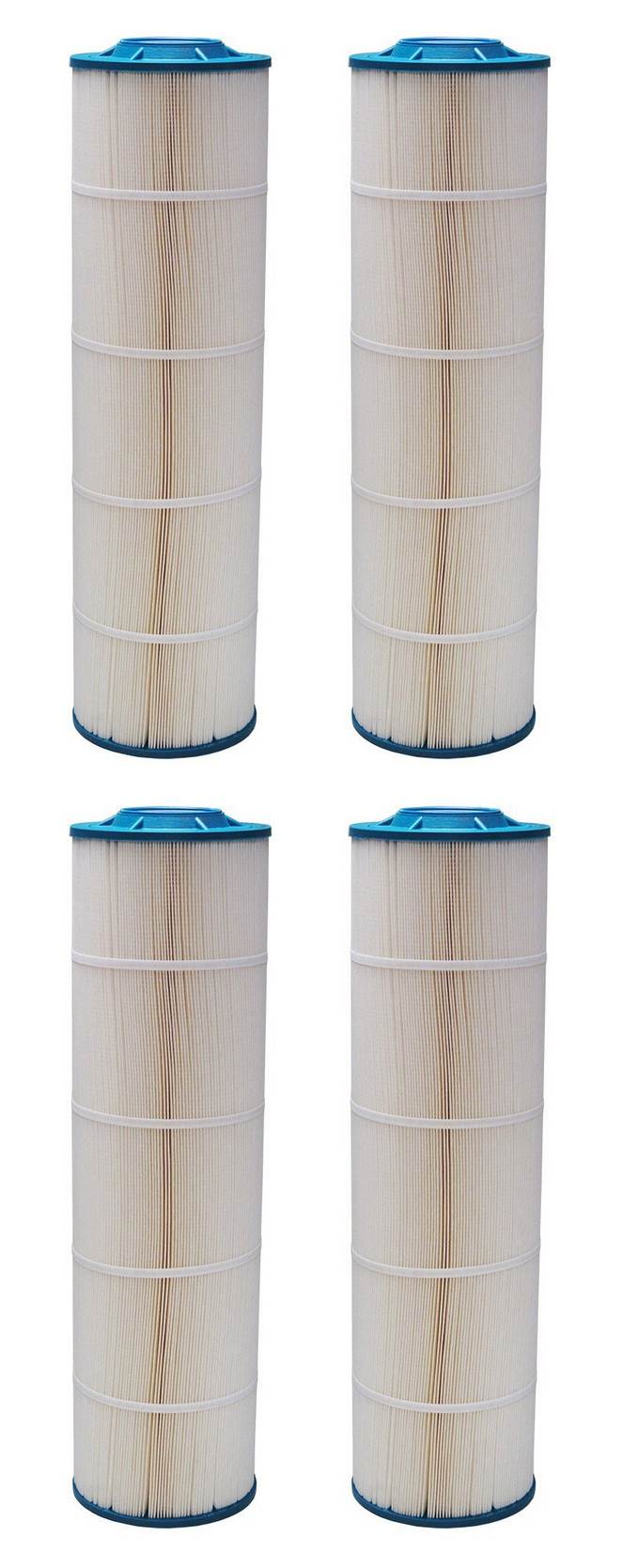 Unicel C-7697 Replacement Above Ground Pool Filter Cartridge, 200 Pleats, 4 Pack