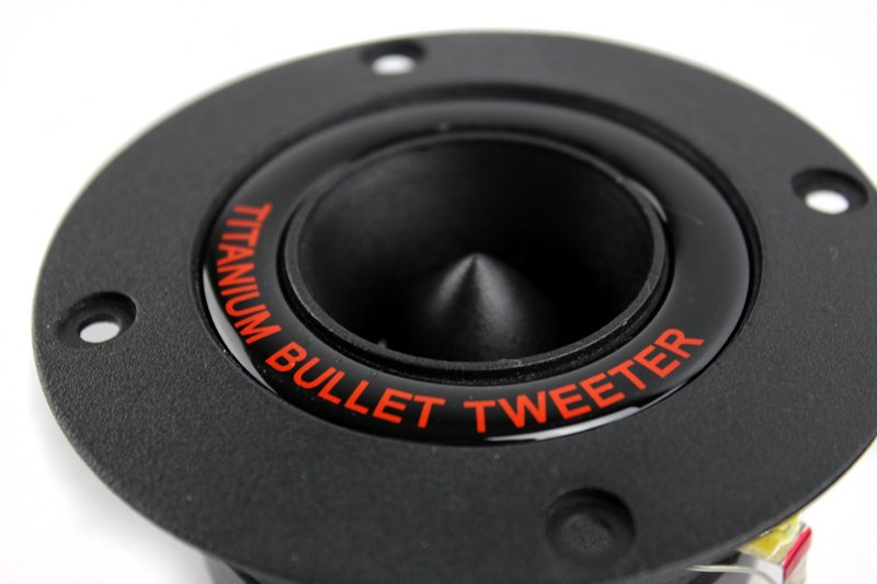 Pyramid 3.25" 300W Pro Horn Car Audio Speaker Titanium Tweeter (Refurbished) - VMInnovations