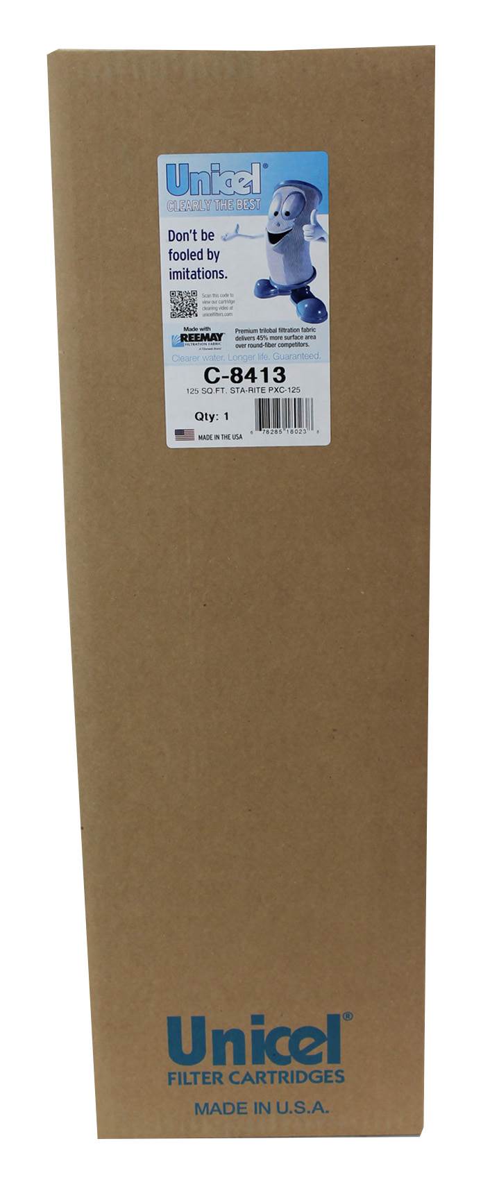 4) New Unicel C-8413 Pool Spa Replacement Cartridge Filters 125 Sq Ft Sta-Rite