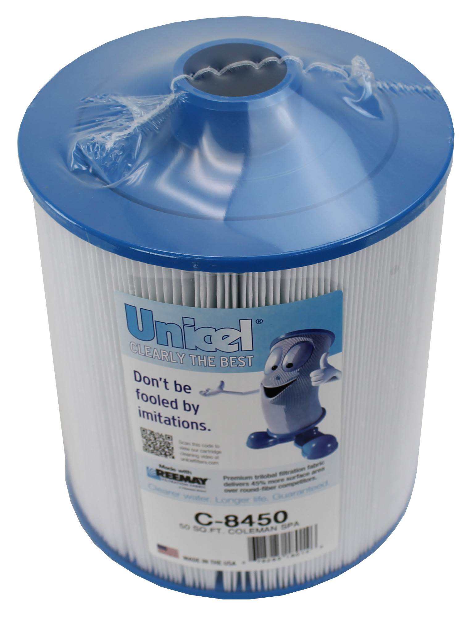 2) Unicel C-8450 Spa Replacement Cartridge Filters 50 Sq Ft Coleman/Maax PCS50N
