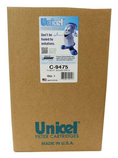 2) Unicel C-9475 Pool Spa CFR 75 Sq Ft Filter Cartridges Element PJ75-4