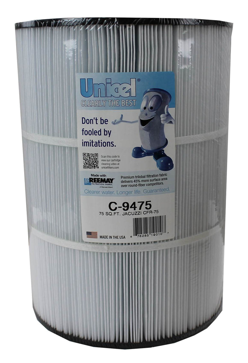 2) Unicel C-9475 Pool Spa CFR 75 Sq Ft Filter Cartridges Element PJ75-4