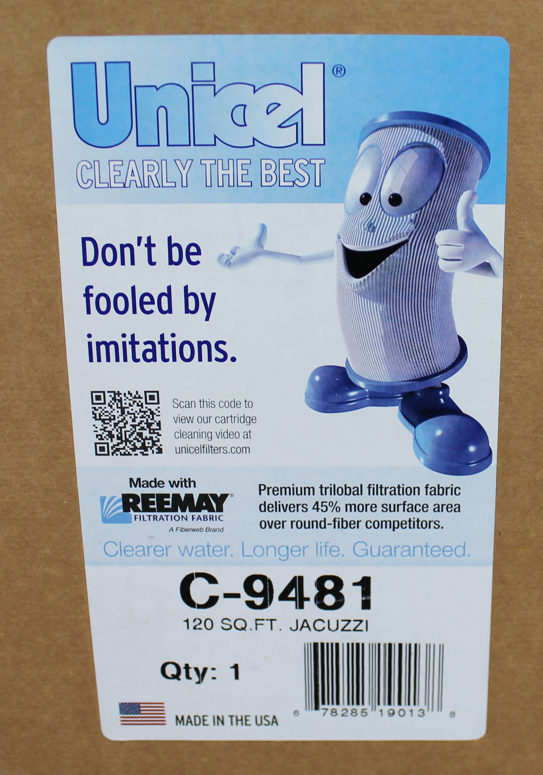 4) Unicel C-9481 Sherlock Pool Spa Filter Cartridge 120 Sq Ft FC-1401 PJ120-4 - VMInnovations