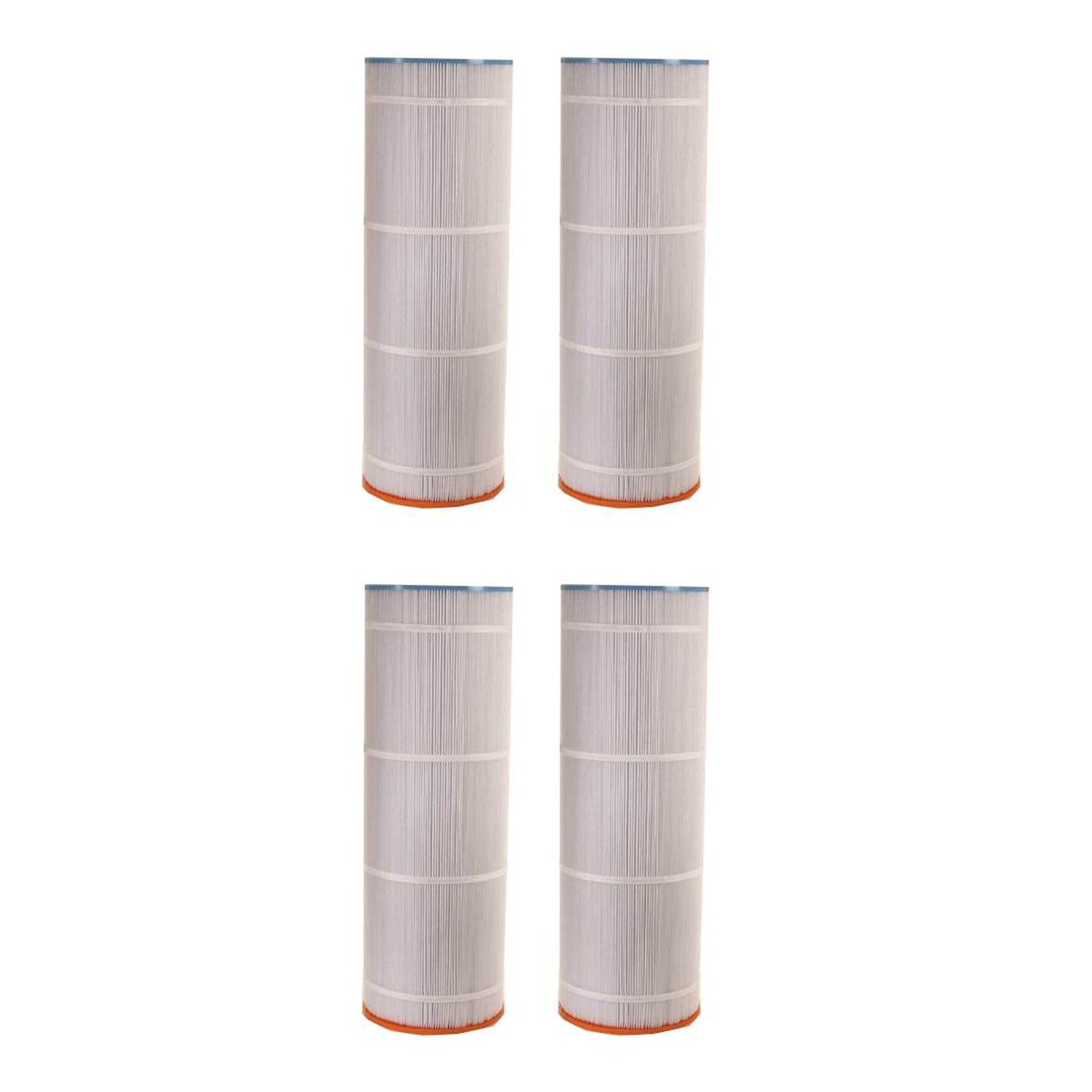 Unicel UHD-SR100 102 SqFt 4 Oz Media Pool Filter Cartridge, 195 Pleats (4 Pack)