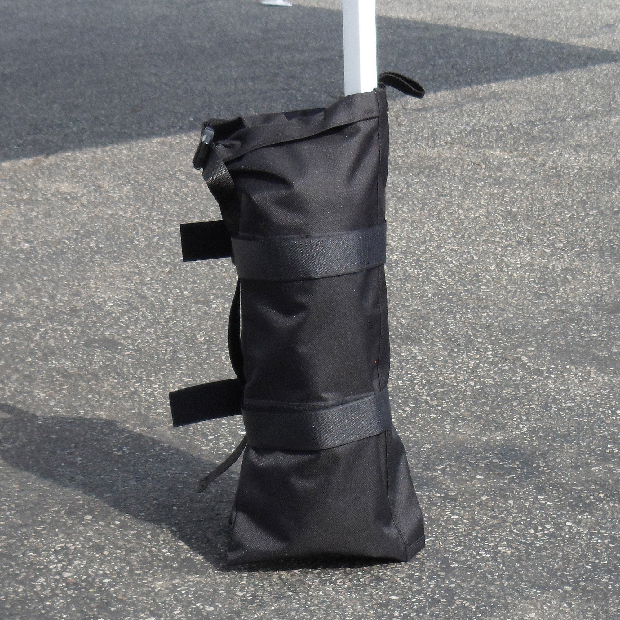 Z-Shade Instant Canopy Tent Shelter 4 Weight Bags, Black (Certified Refurbished)