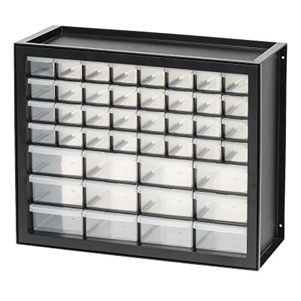 IRIS USA 2 Pack Screw Tool Organizer Small Parts Cabinet, 44-Drawers, Black - VMInnovations