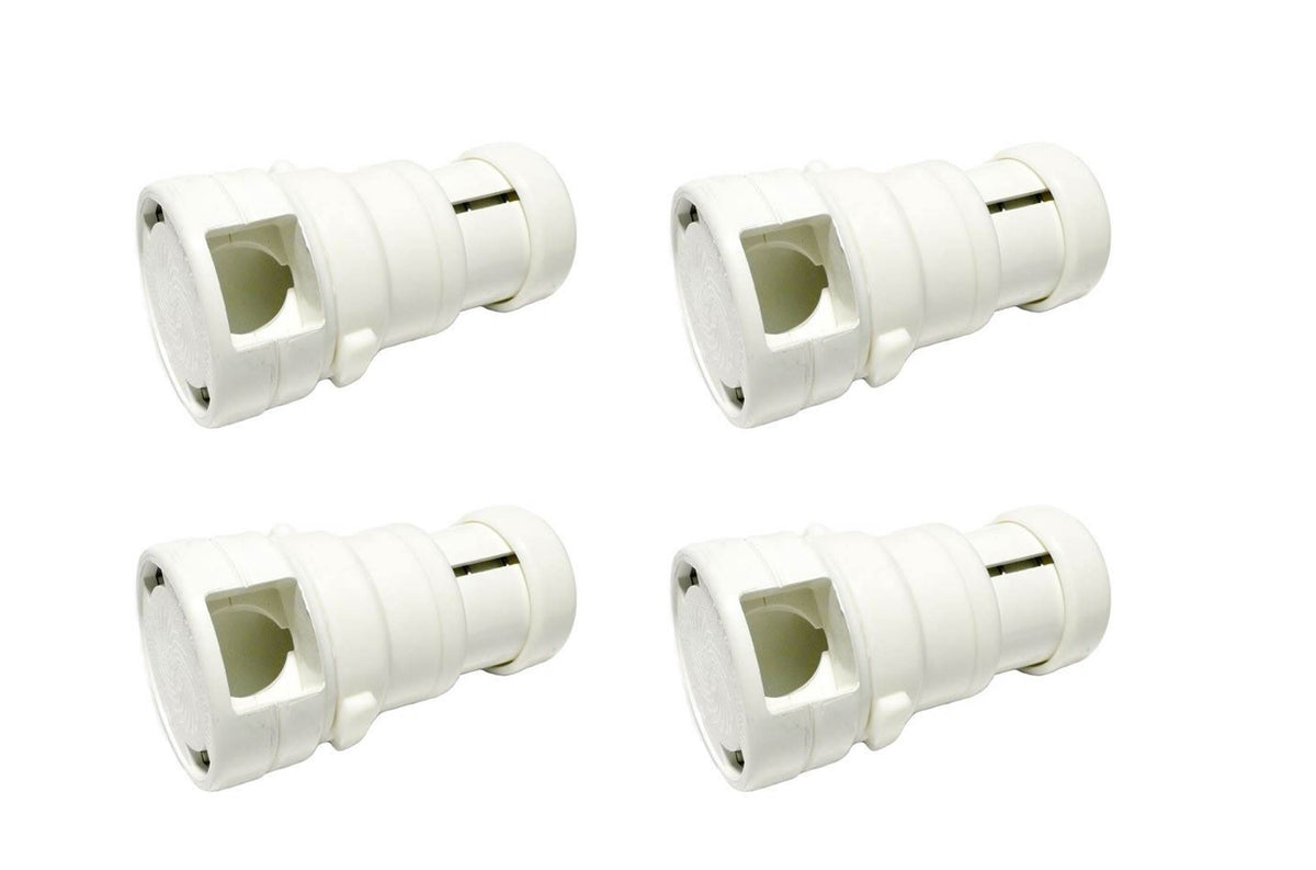 4) NEW Polaris Caretaker 99 Pool In Floor Pop Up Heads High Flow Swim CSI White