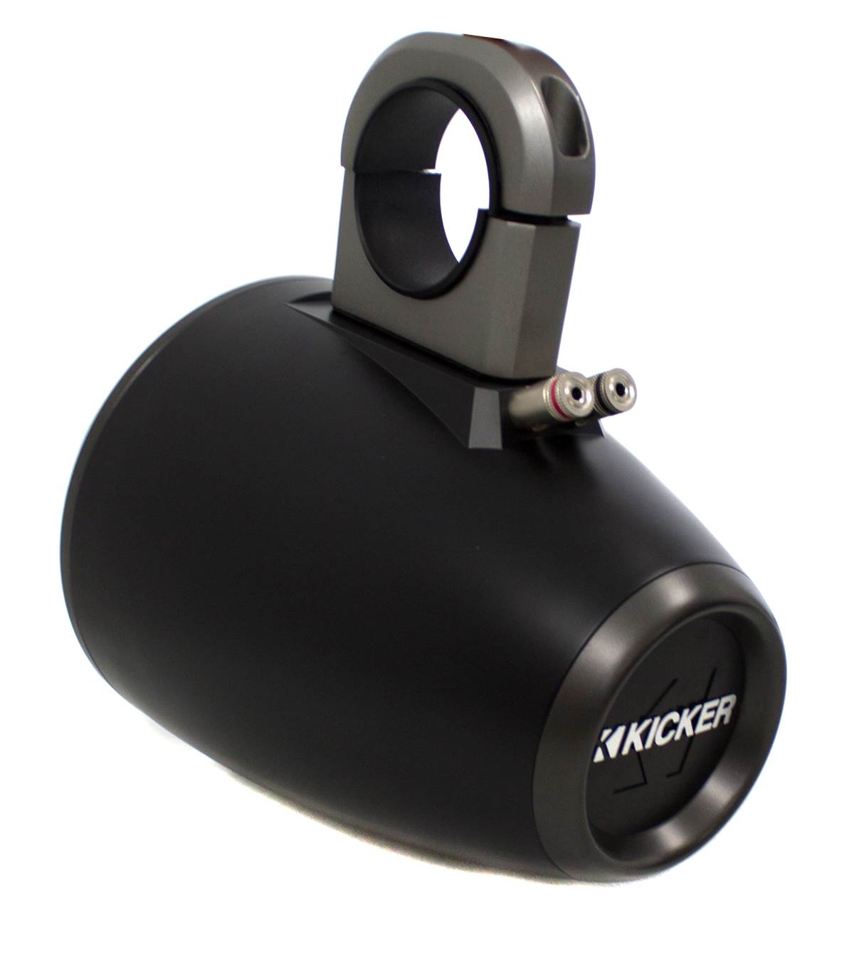 2) Kicker 12KMTES 6.5" Marine Weather-Proof Speaker Empty Enclosure (Open Box)