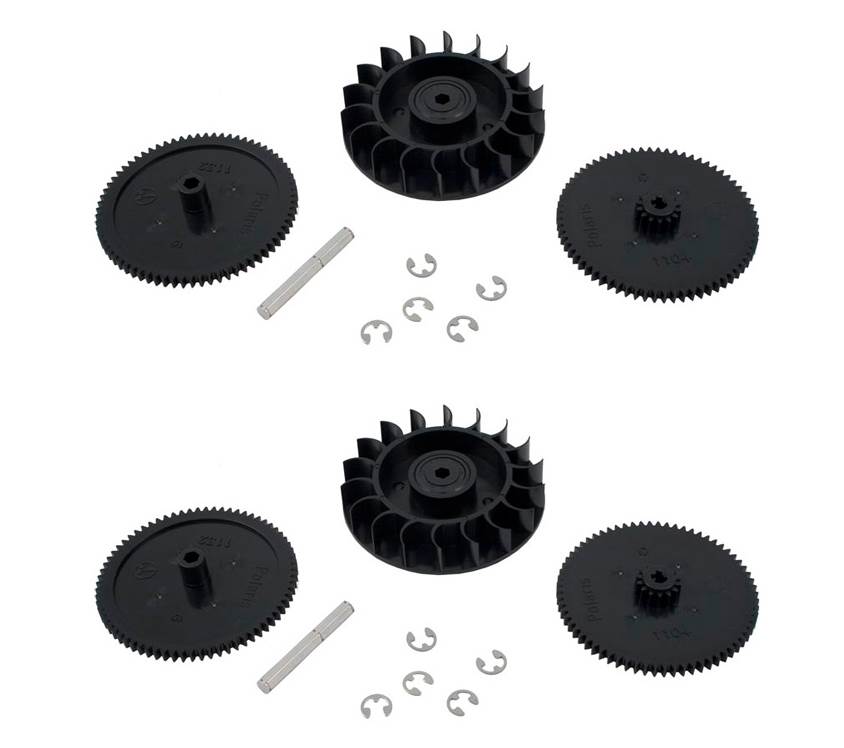 2 Polaris 91001132 Pool Cleaner Drive Train Gear Kits Turbine Bearing 9-100-1132