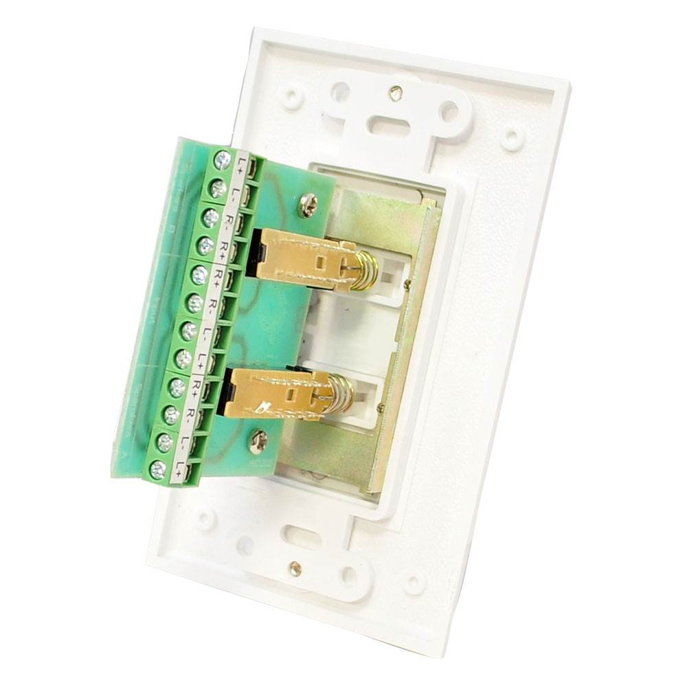 8) New Pyle VCS2 In-Wall Speakers A/B Source Selector Switch Control Audio/Video