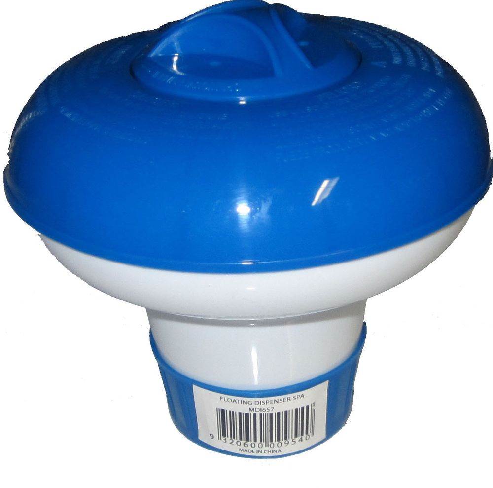 4) NEW HydroTools 8715 Pool Mini Chlorine Tablet Floating Chemical Dispensers - VMInnovations