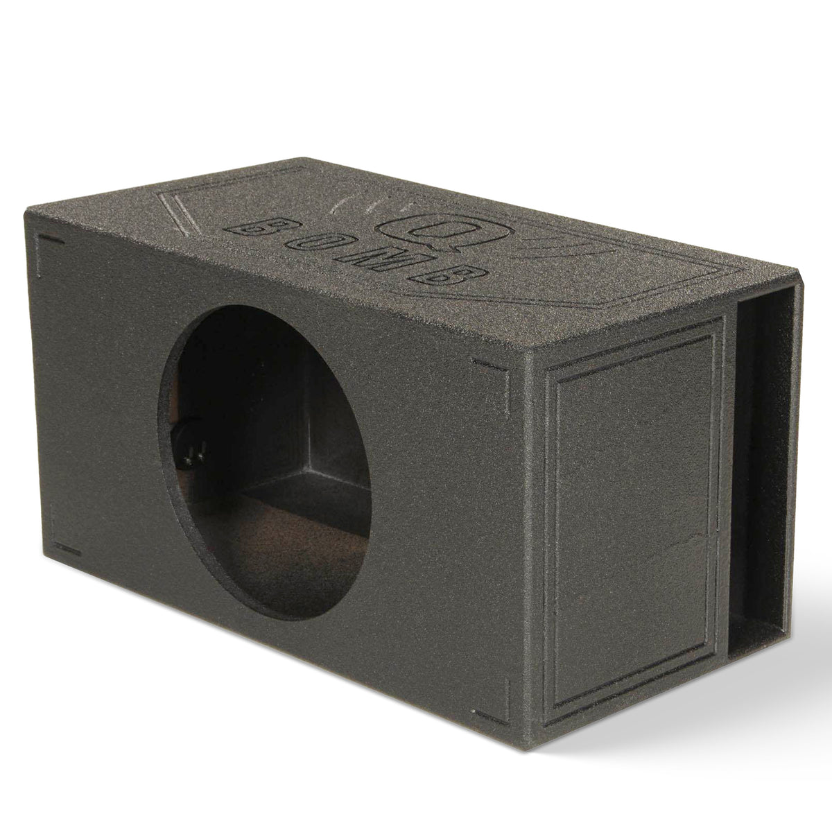 Q-POWER QBOMB15VL Single 15" Vented Ported Car Subwoofer Sub Box Enclosure(Used) - VMInnovations