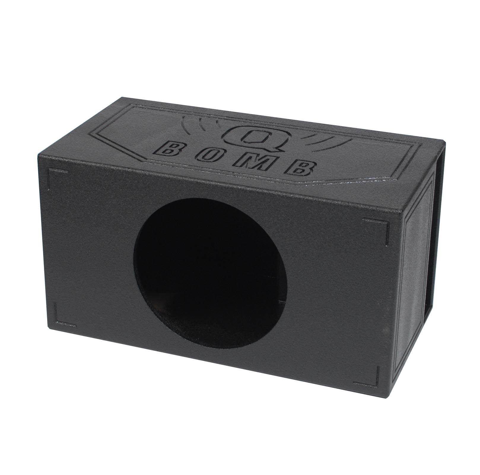 Q-POWER QBOMB15VL Single 15" Vented Ported Car Subwoofer Sub Box Enclosure(Used) - VMInnovations