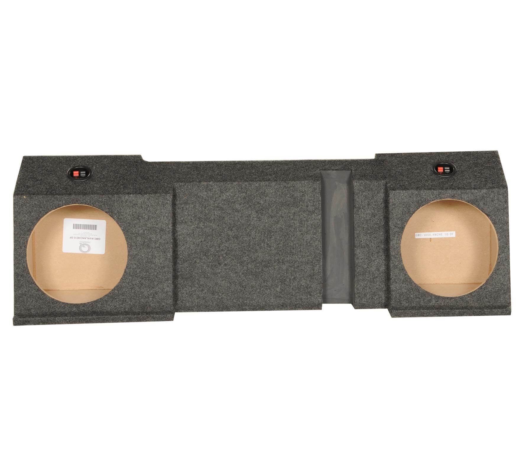 Q-POWER GMC Avalanche Underseat Dual 10" Subwoofer Sub Box (Open Box)