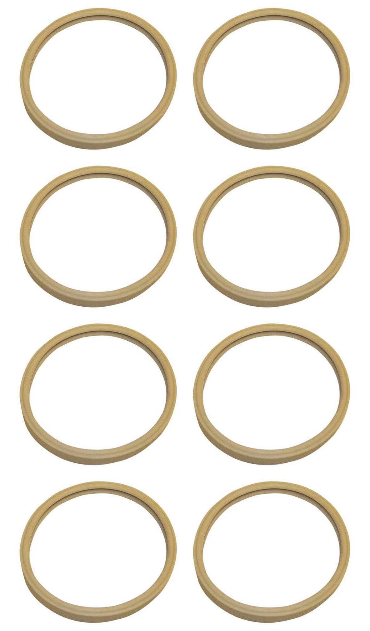 8) Pentair 79101600Z SAM Amerilite Swimming Pool Spa Light Lens Gaskets 8-3/8"