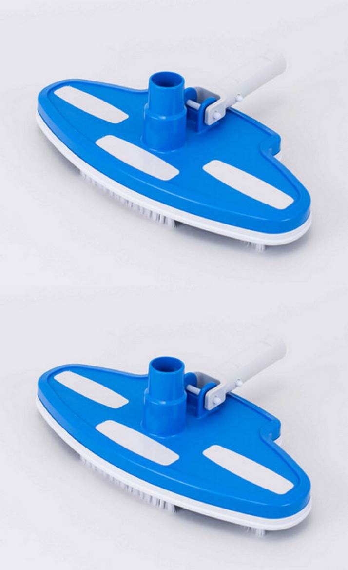 2) Pentair R201350 #193 Swimming Pool Vinyl Liner Vacuum Head Brush Scrubbers