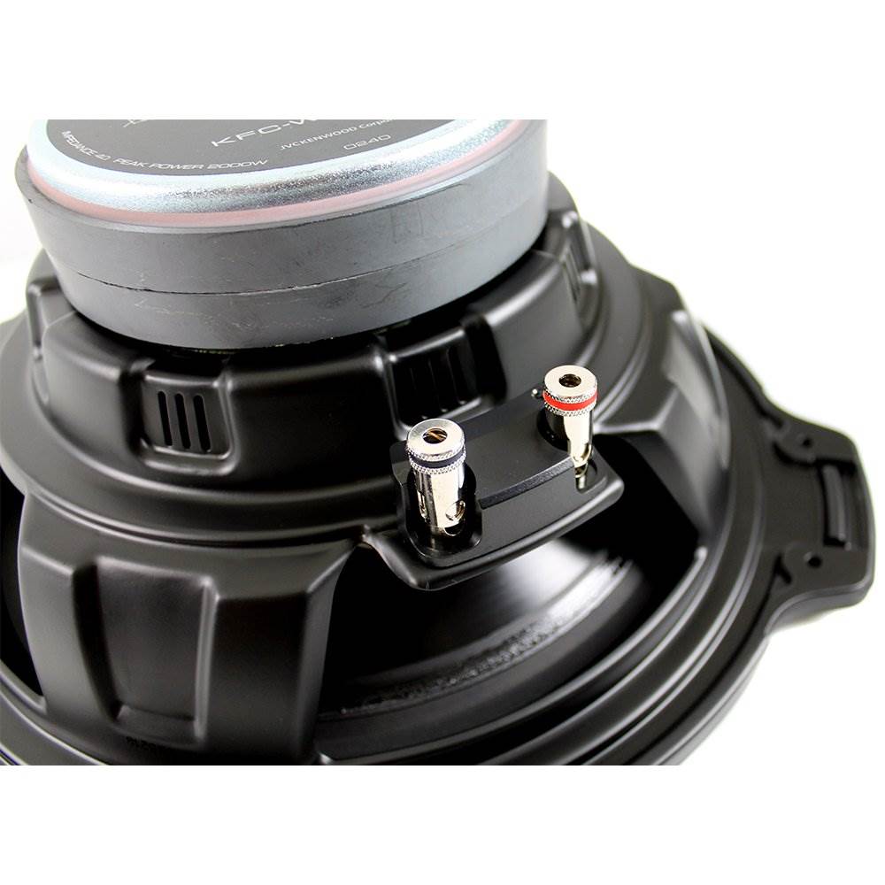 Kenwood 12 Inch 2000 Watt 4 Ohm Single Voice Coil Audio Subwoofer (Used)