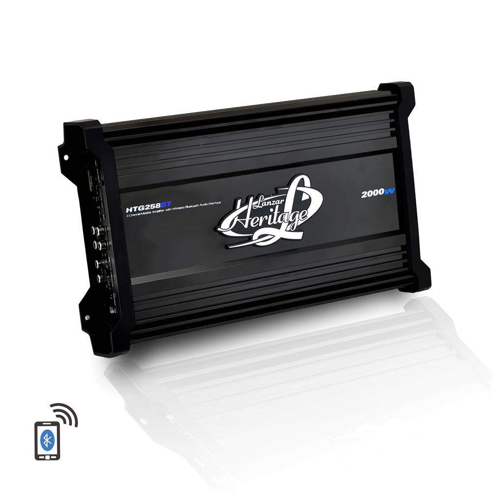 2) Pyle PL1290BL 12" 2400W Car Subwoofers + 2000W Bluetooth 2-Ch Amp + Amp Kit