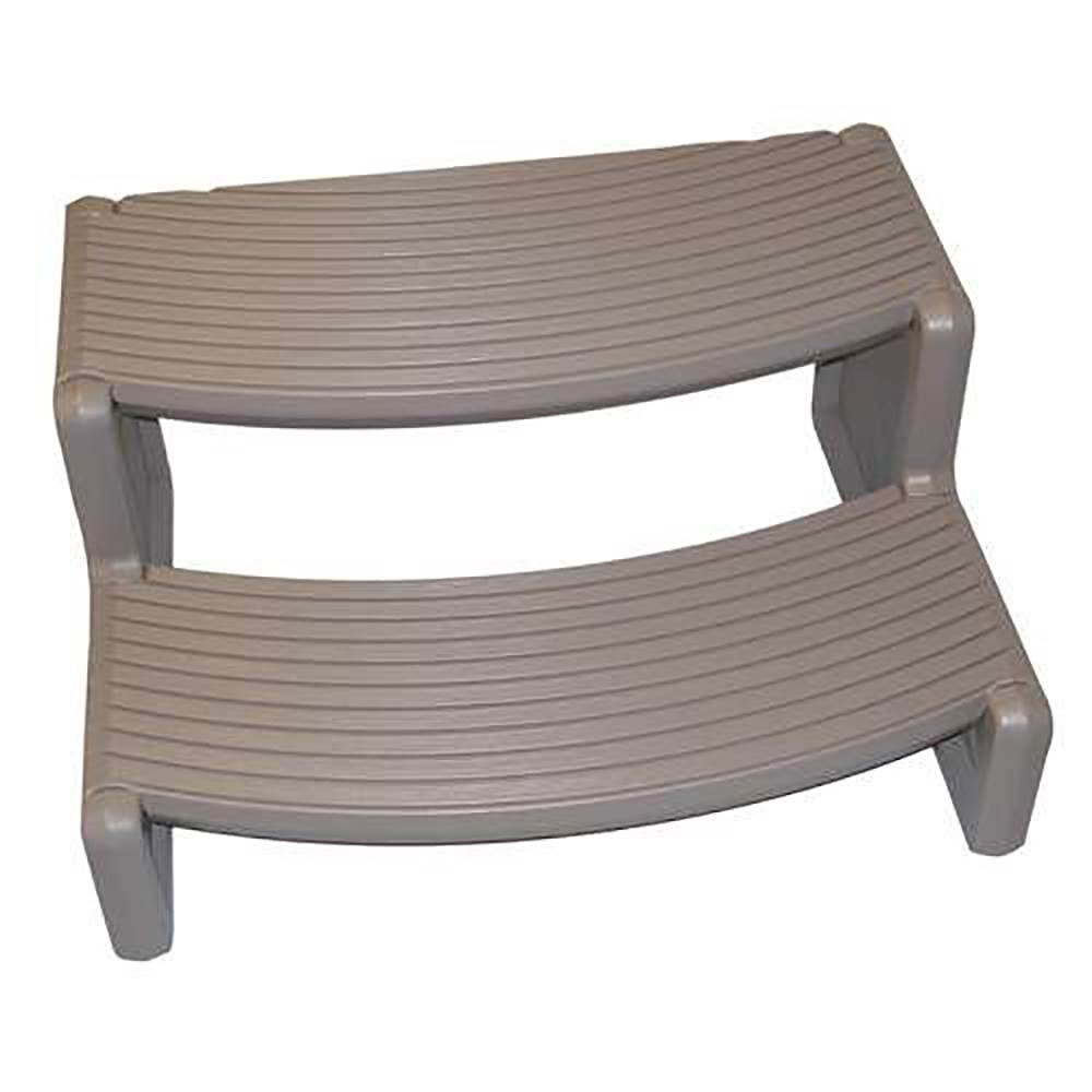 Confer Plastics HS2-X Resin Spa Hot Tub Handi-Step RV Steps | Taupe (Open Box)