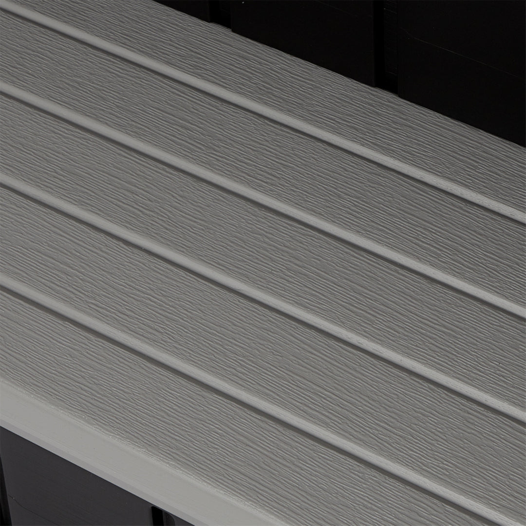 Confer Plastics Leisure Accents Deluxe Spa Steps, 36" Wide Hot Tub Stairs, Gray - VMInnovations