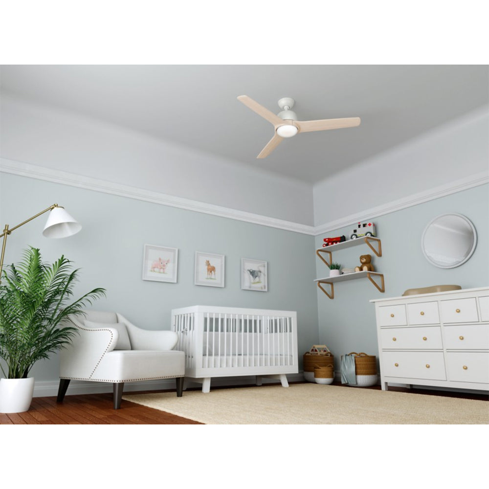 Hunter Fan Company 59423 Norden 54-Inch Multiple Speeds Ceiling Fan, Fresh White