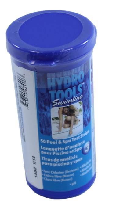 HydroTools 8611 Premium Pool Maintenance Kit + Strips w/ 5-15' Telescopic Pole