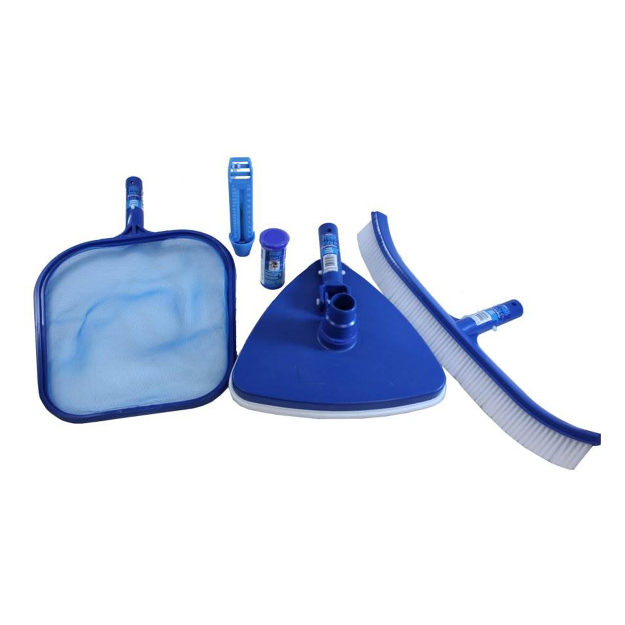 HydroTools 8611 Premium Pool Maintenance Kit + Strips w/ 4-12' Telescopic Pole