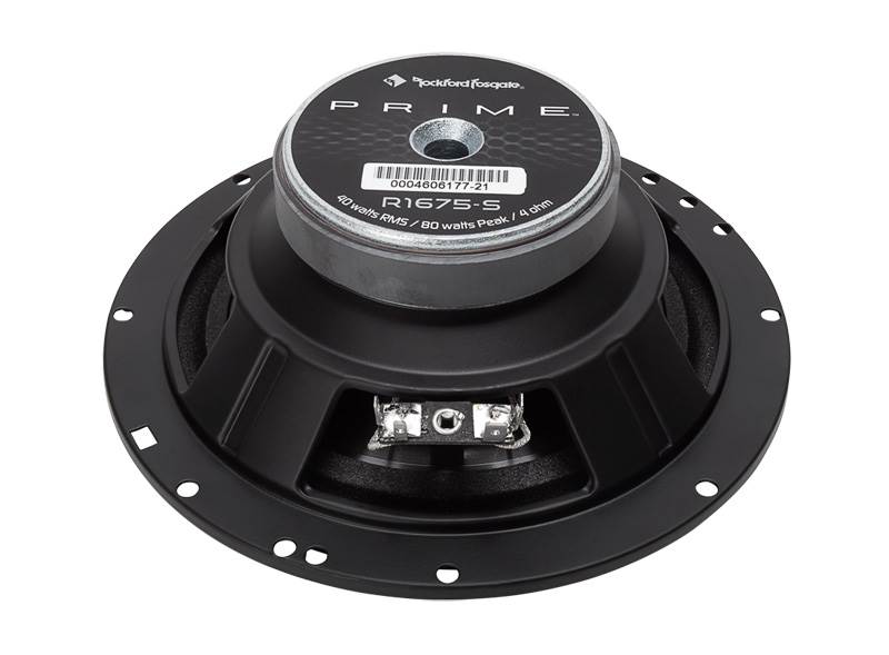 2) Rockford Fosgate R1675-S 6.75" 80W 2 Way Car Component Speaker (Open Box)